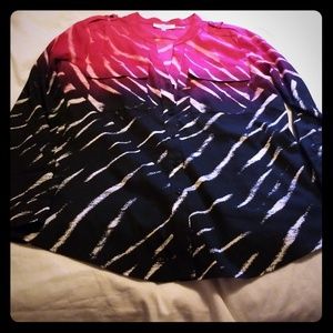 calvin klein womans longsleeve button down size s